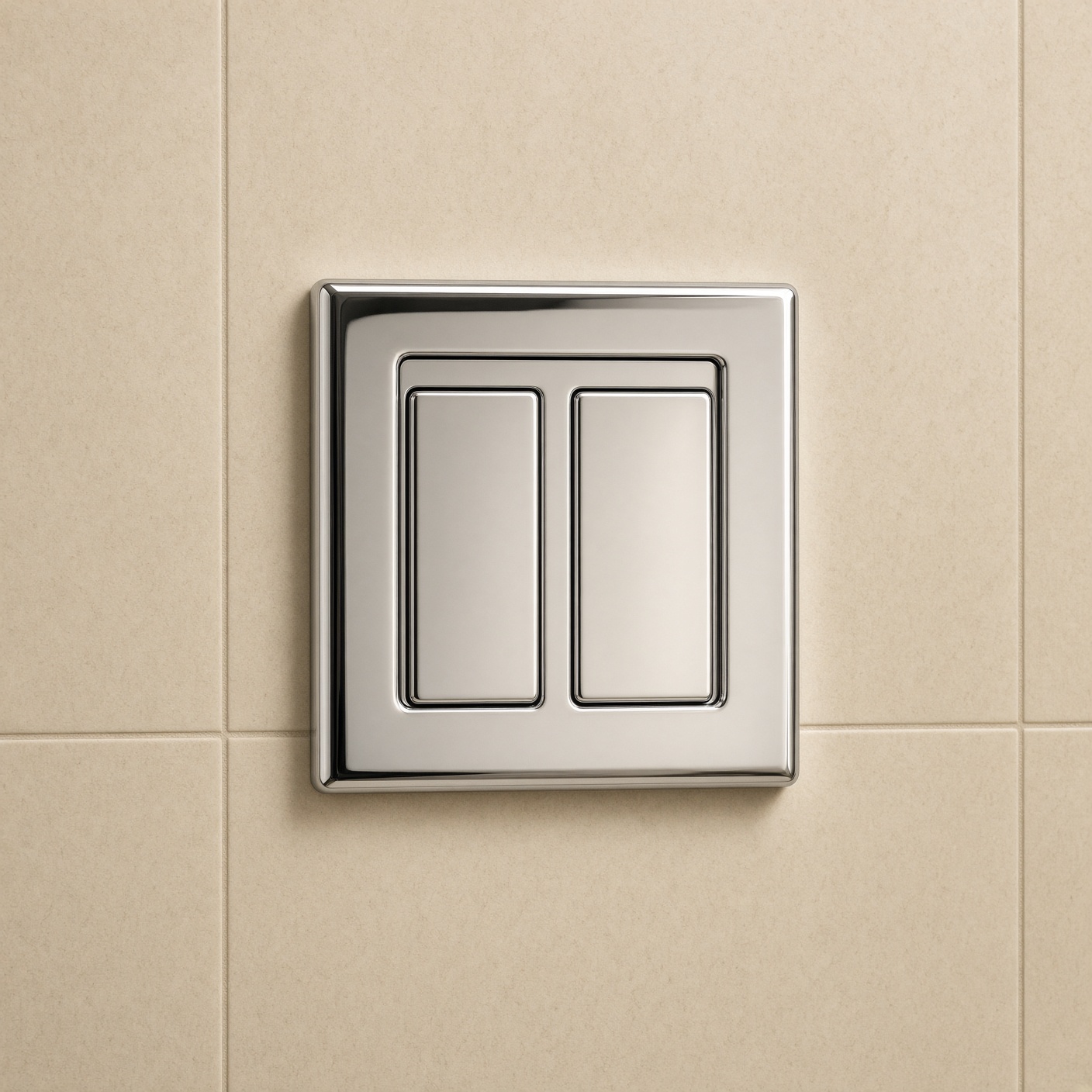Flush plate