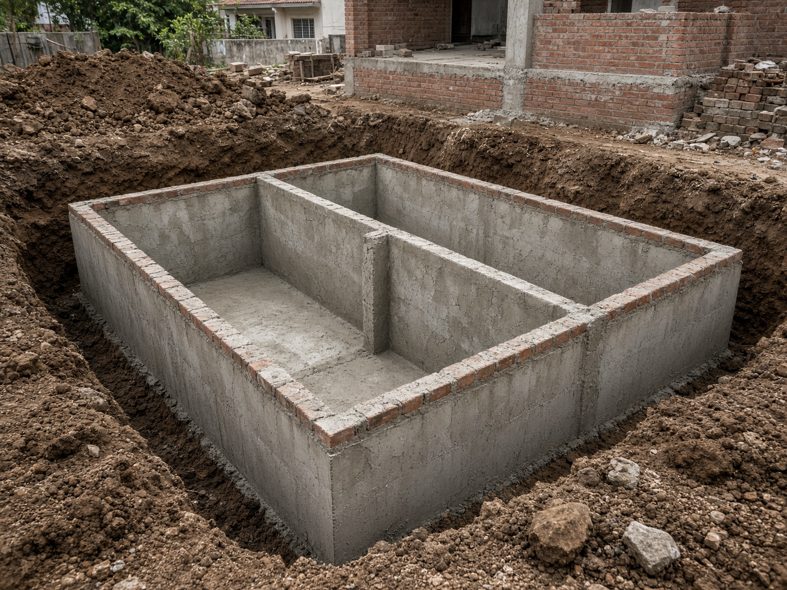 RCC septic tank