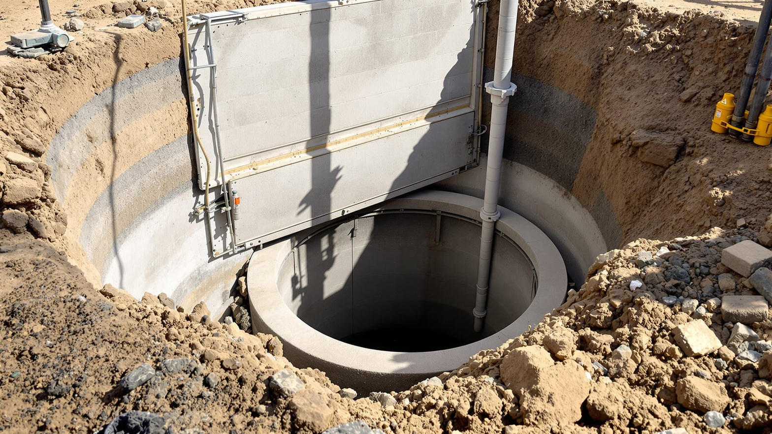 Underground sump